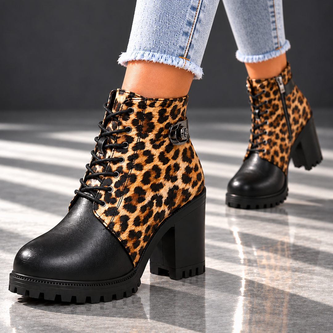 REMI REESE LEOPARD BOOTS