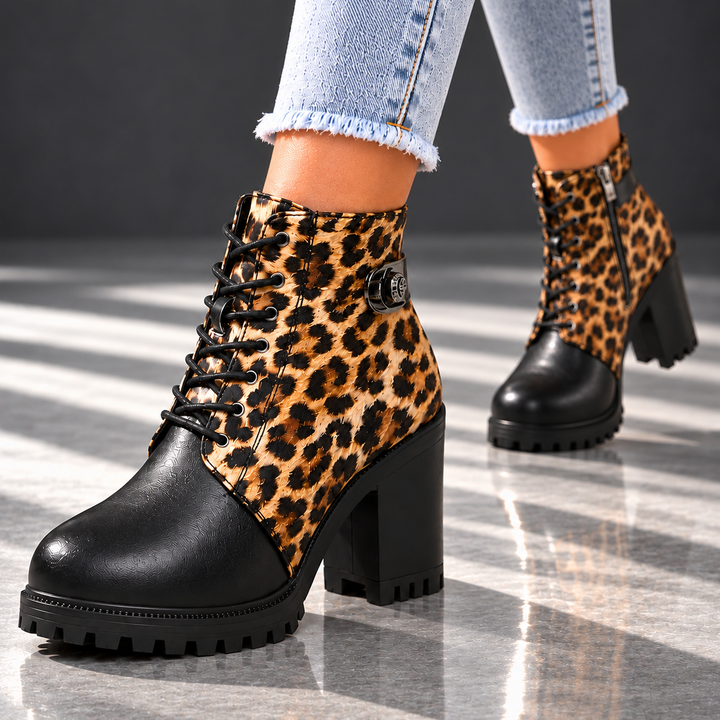 REMI REESE LEOPARD BOOTS