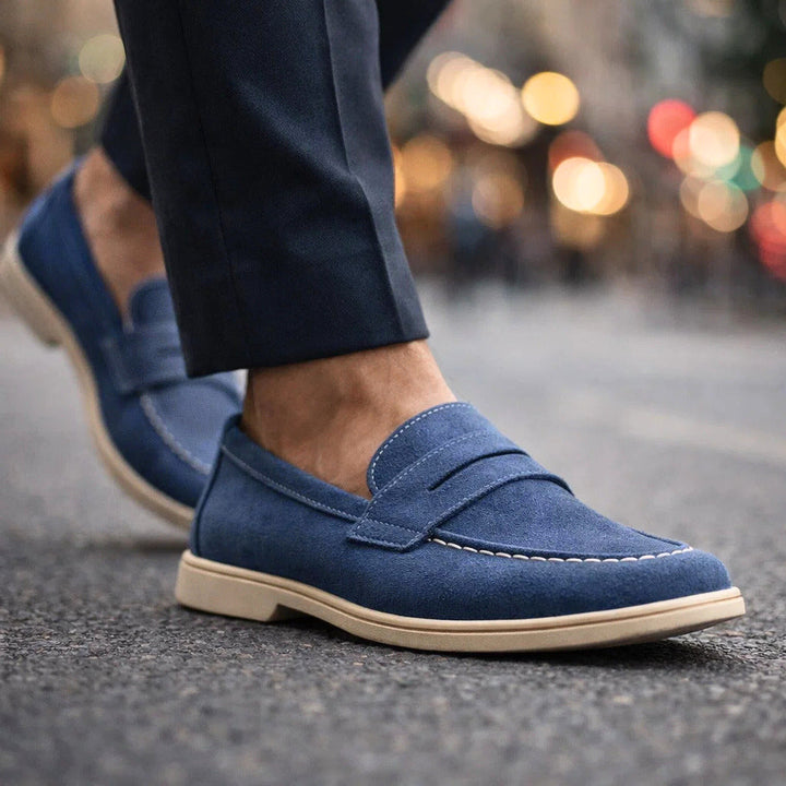 MARINO SUEDE LOAFERS