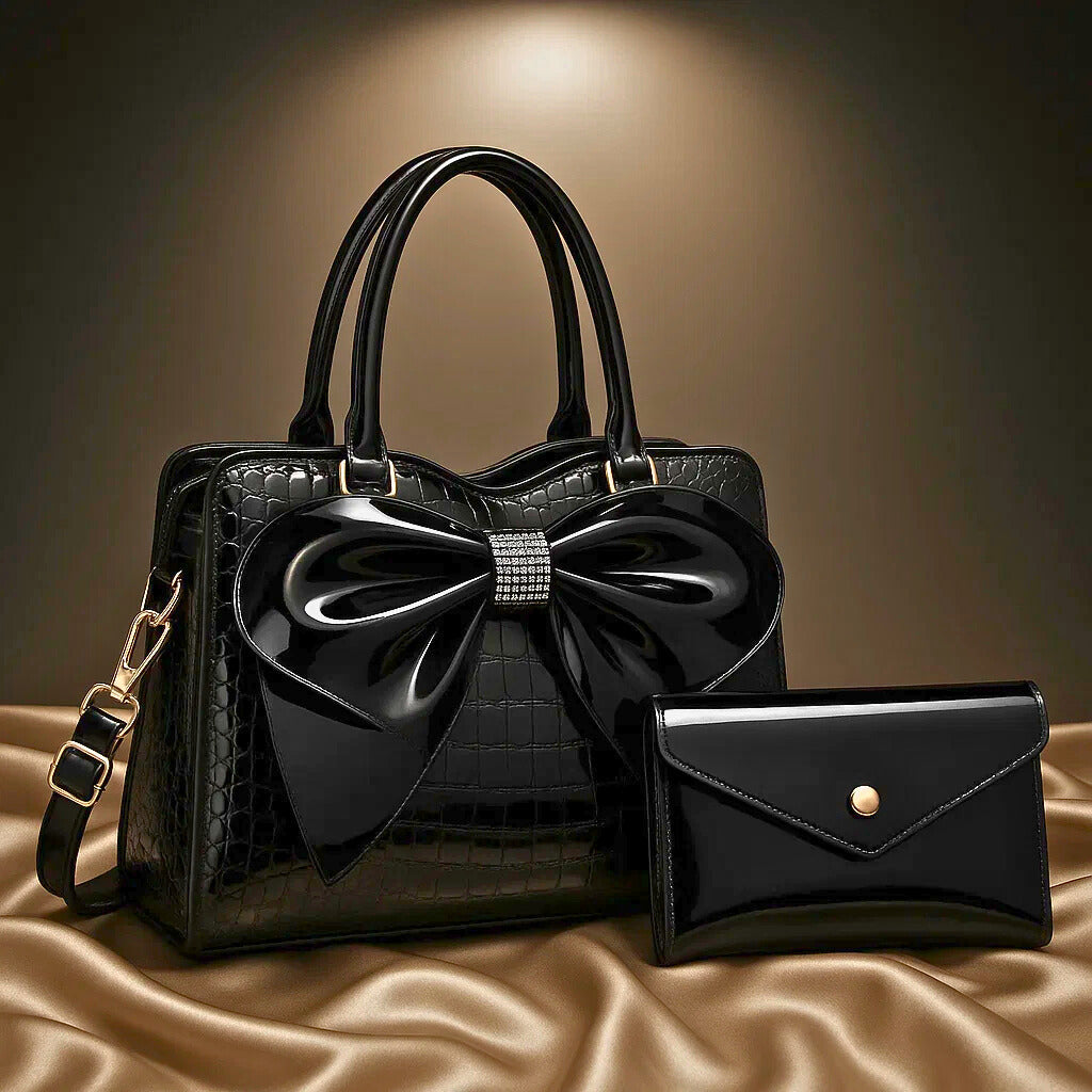 BELLA BOW HANDBAG SET