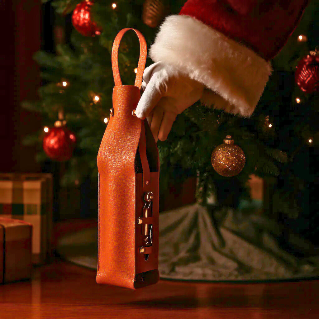 ARLO LEATHER BOTTLE TOTE