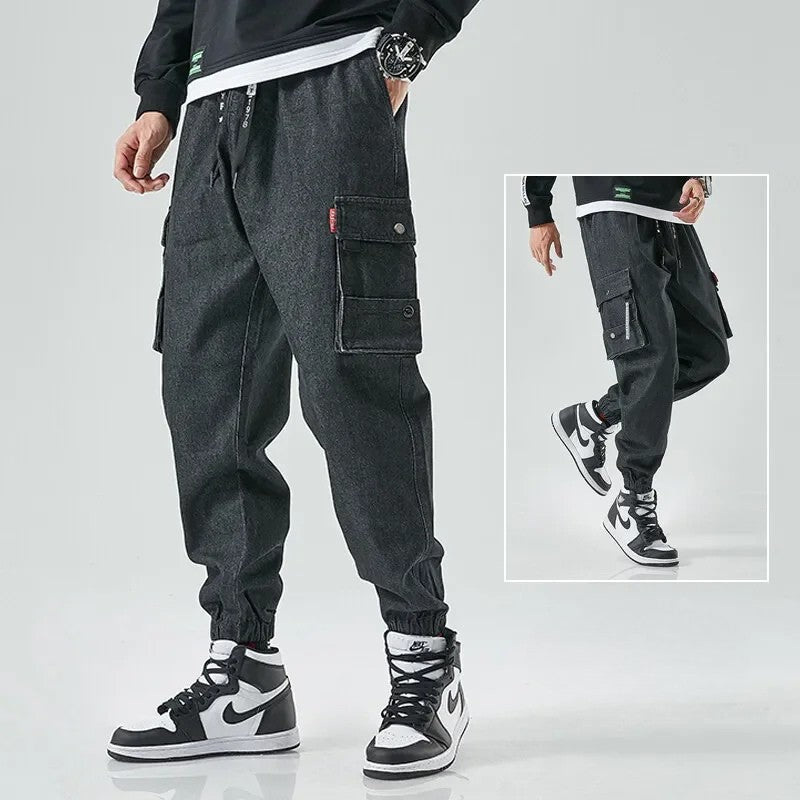 KINGSWAY CARGO DENIM JOGGERS