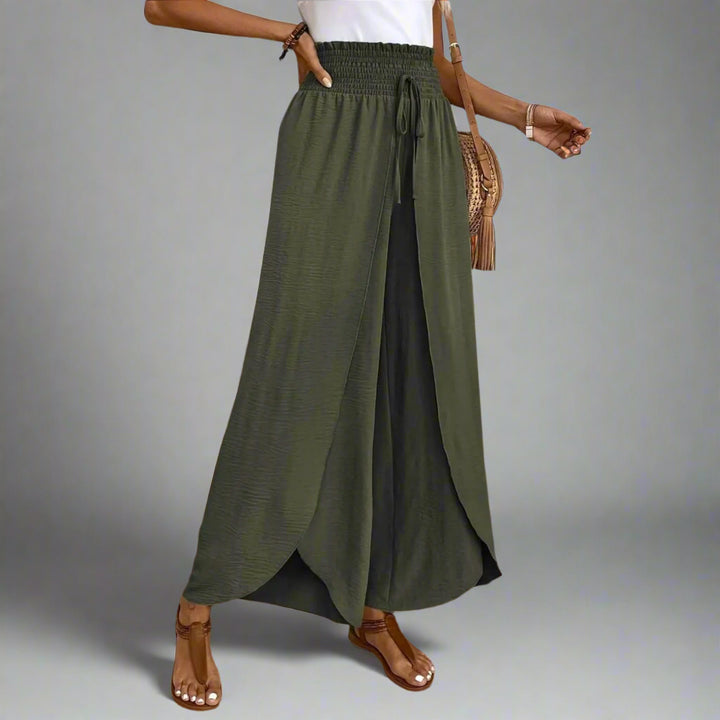 SELENA PETAL WRAP PANTS