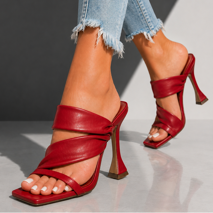 SERENA VALE STRAP HEELS