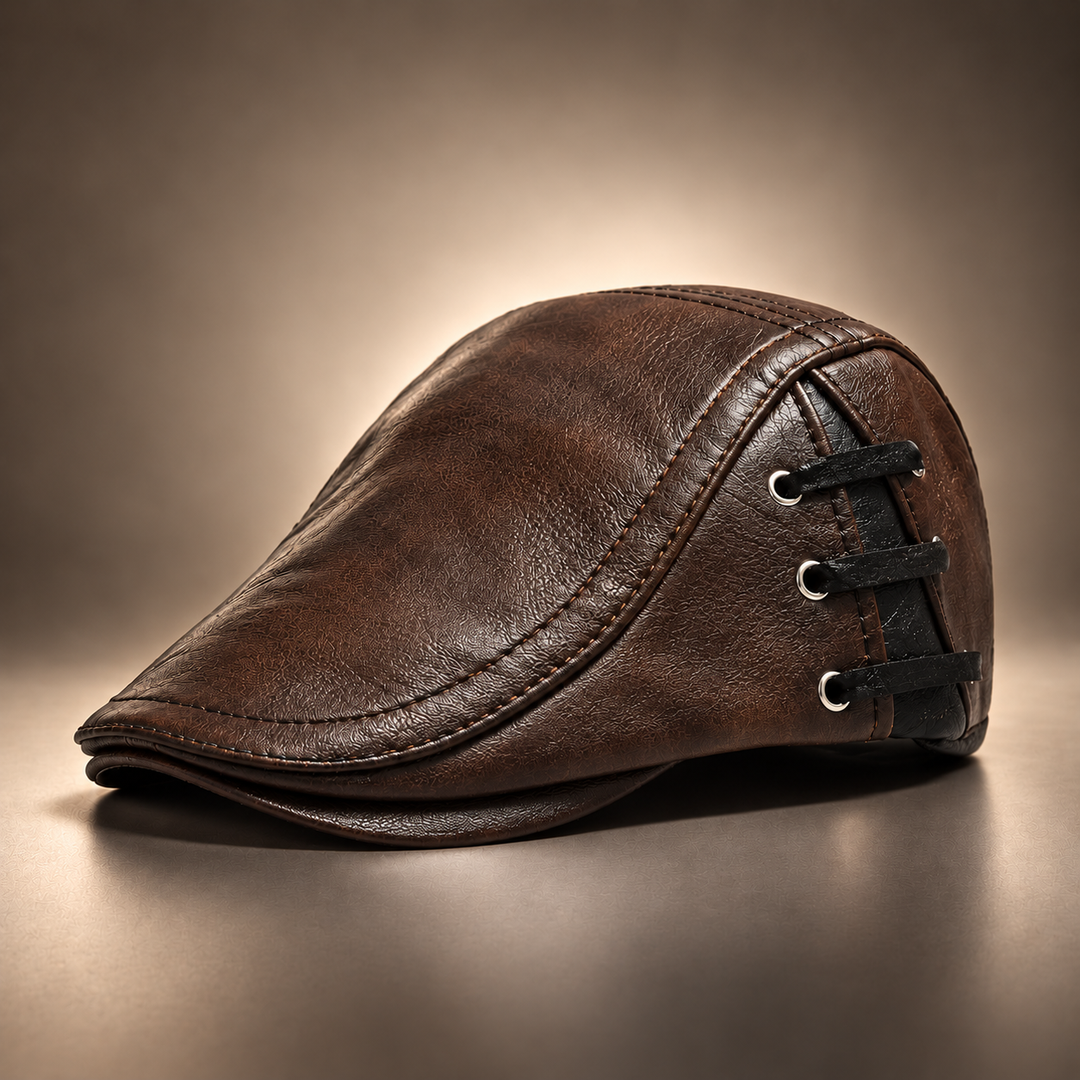 ROWAN LEATHER DRIVING CAP
