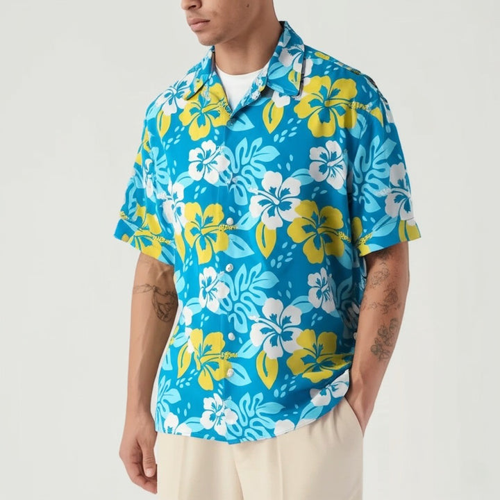 BROOKLYN BAHAMA BUTTON-UP