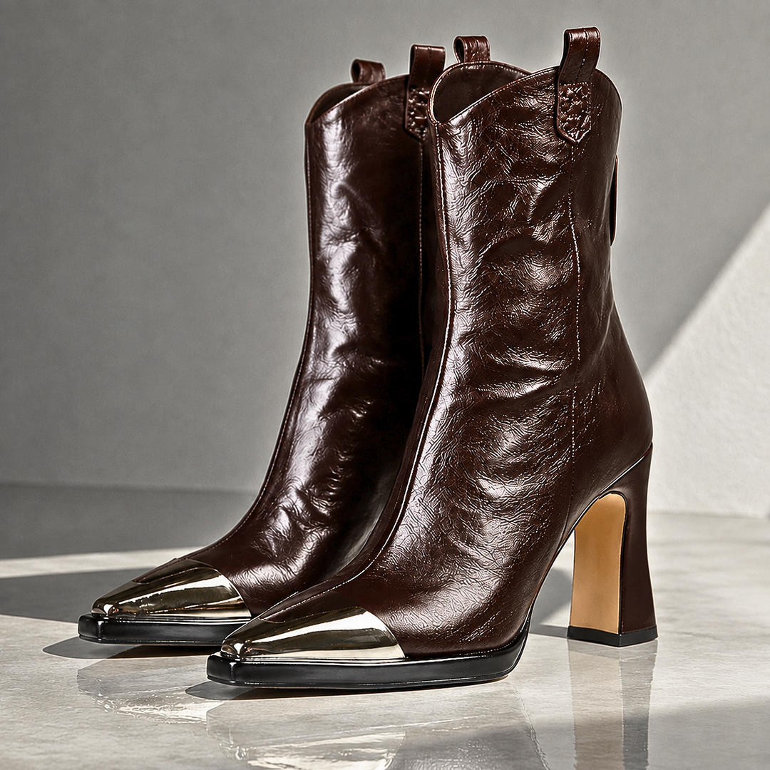 VIVIANA LEATHER BOOTS