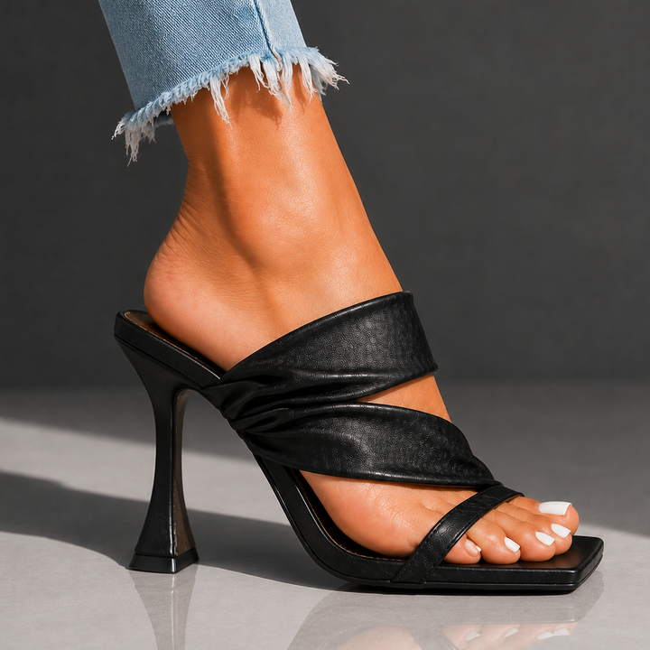 SERENA VALE STRAP HEELS