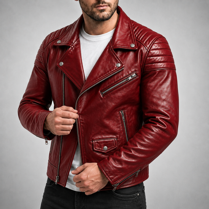 WADE ROURKE LEATHER JACKET