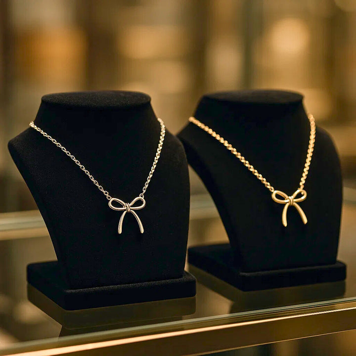 BELLA BOW NECKLACE