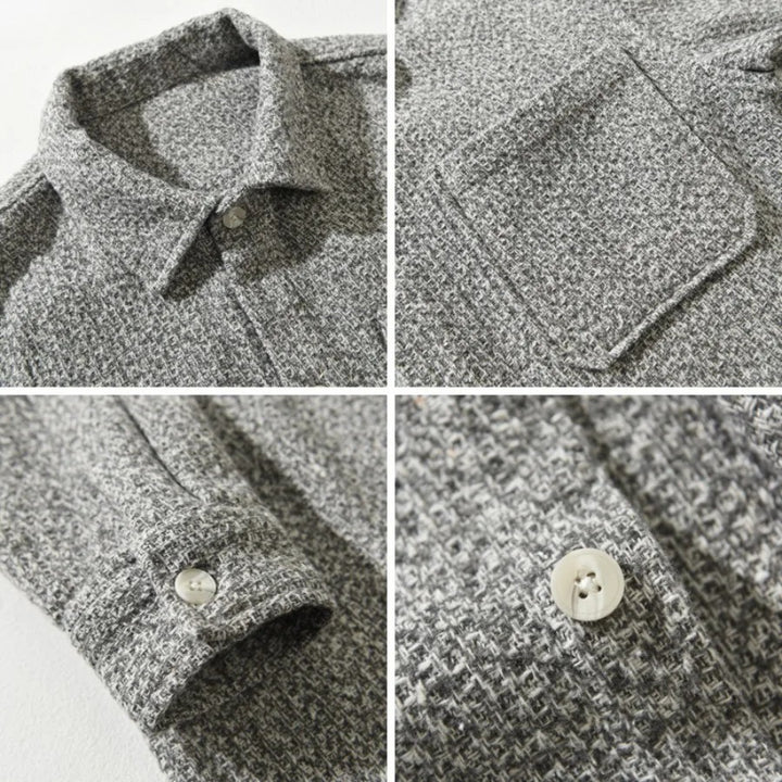 GRAYSON HOLT LOFT-KNIT SHIRT