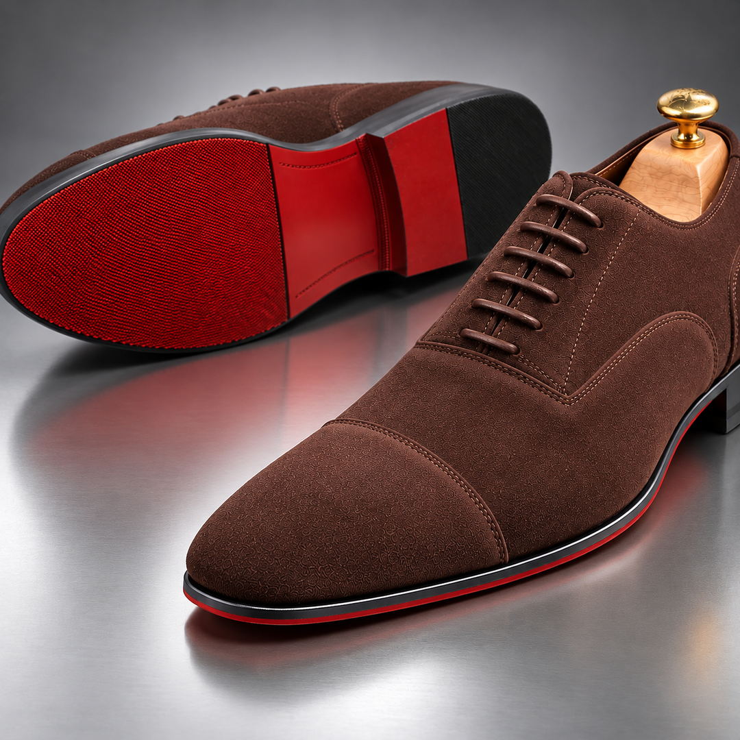 MORETTI SIGNATURE SUEDE OXFORDS