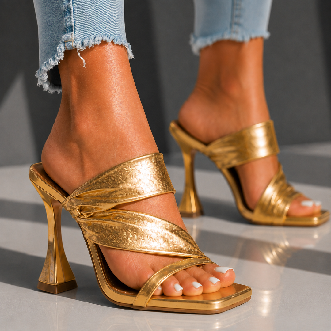 SERENA VALE STRAP HEELS