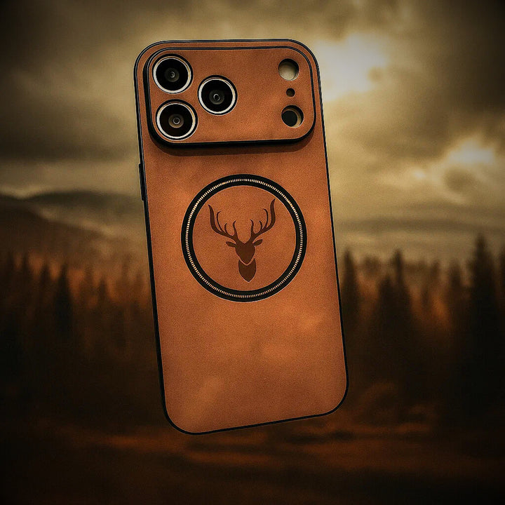STAG-GUARD LEATHER IPHONE 17 CASE
