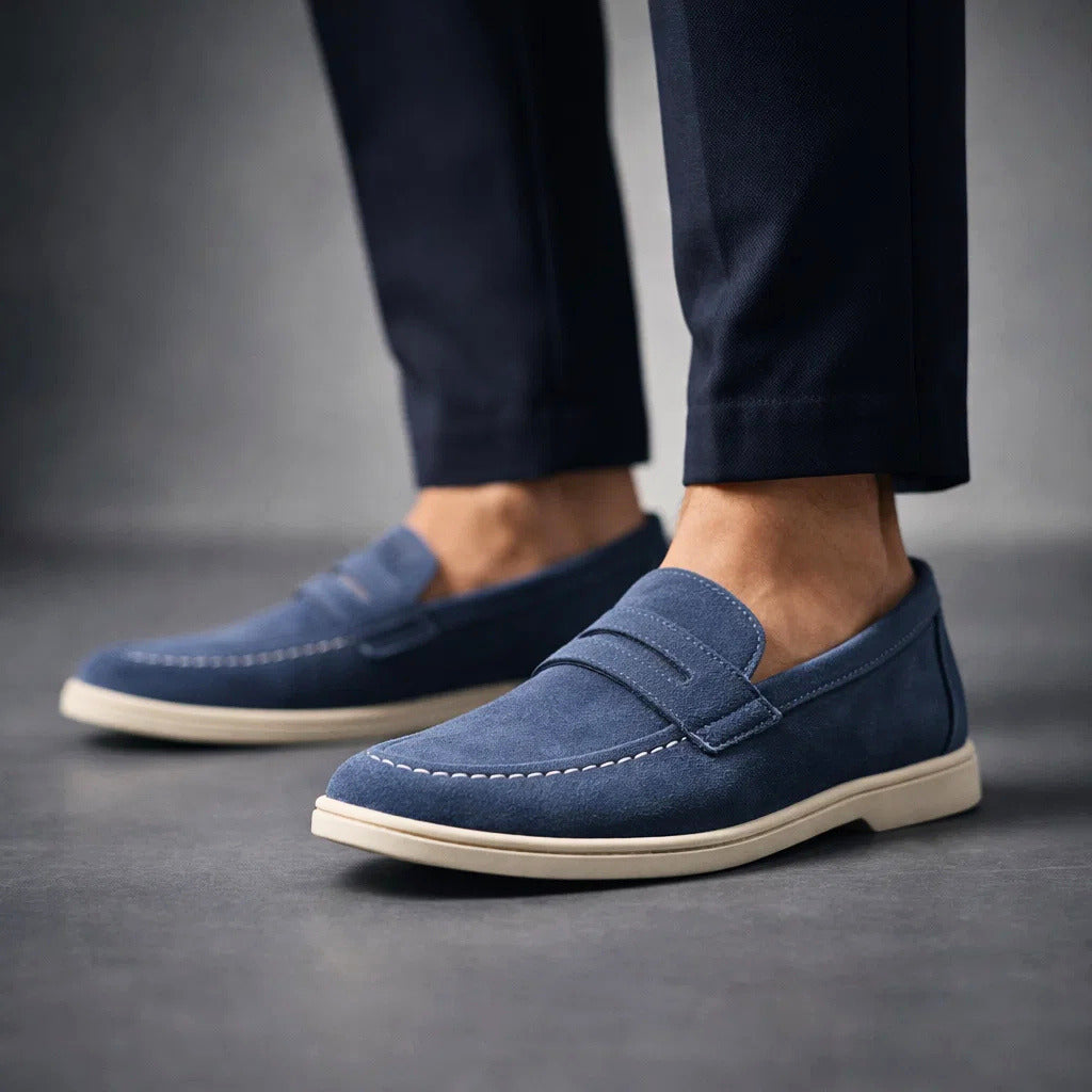 MARINO SUEDE LOAFERS