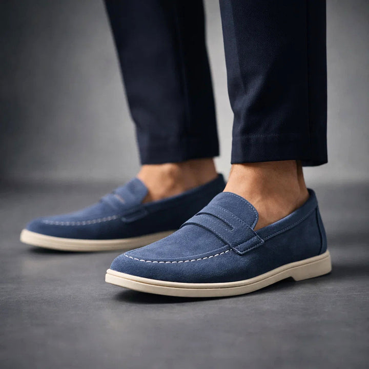MARINO SUEDE LOAFERS