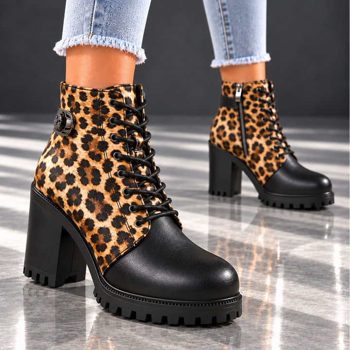 REMI REESE LEOPARD BOOTS