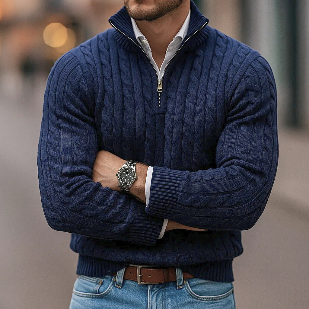 CARLTON KNIT QUARTER ZIP