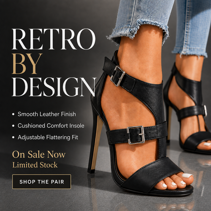 RAINA RETRO HEELS