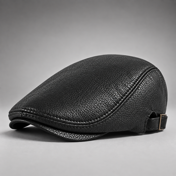 HUDSON LEATHER DRIVING CAP