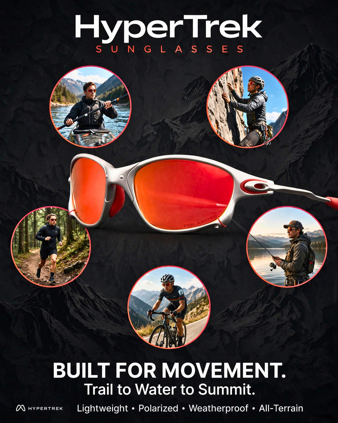 HYPERTREK POLARIZED SUNGLASSES