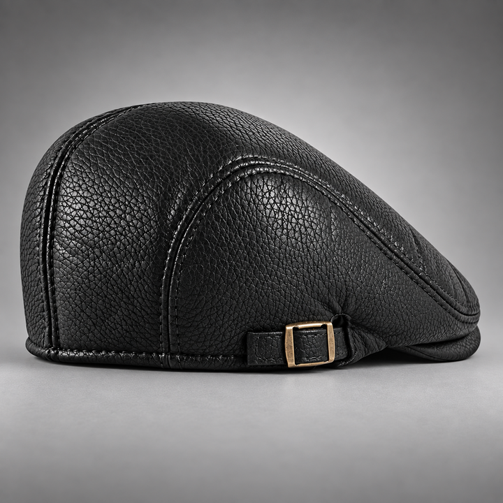 HUDSON LEATHER DRIVING CAP