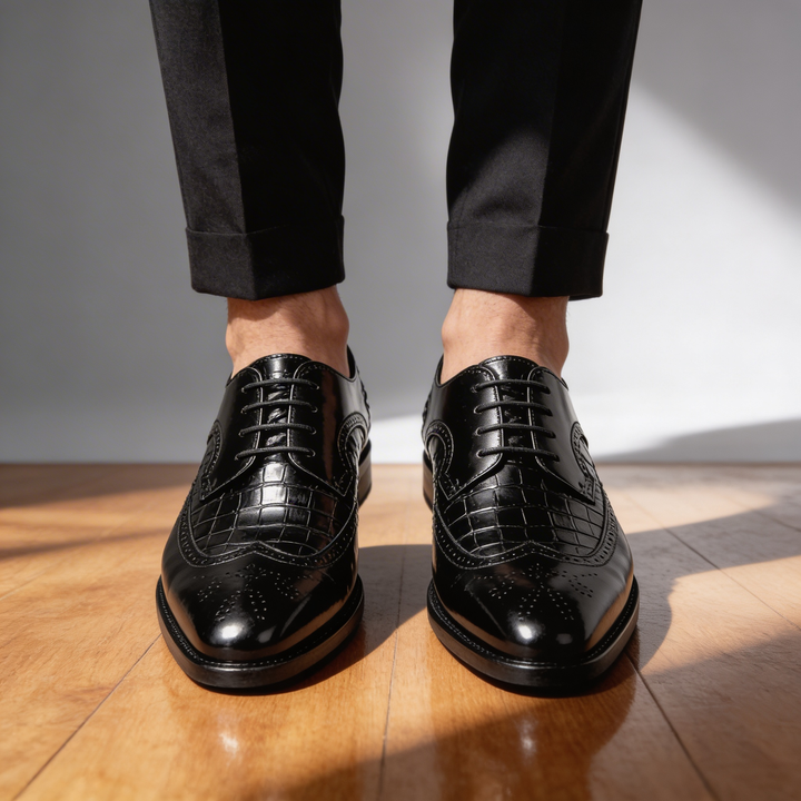 VERCELLI CROC OXFORDS