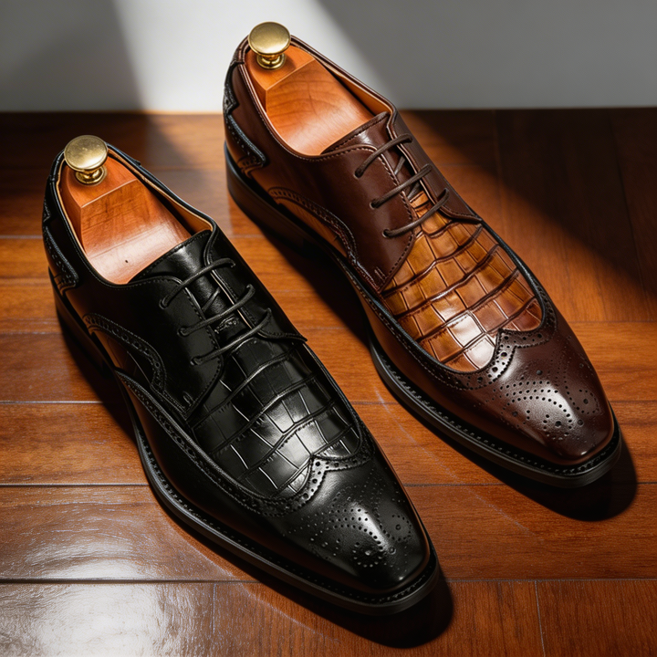 VERCELLI CROC OXFORDS