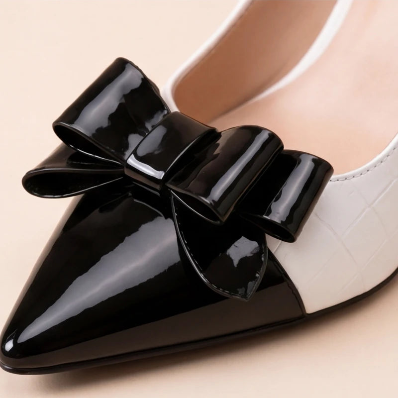 MIRABELLE BOW HEELS